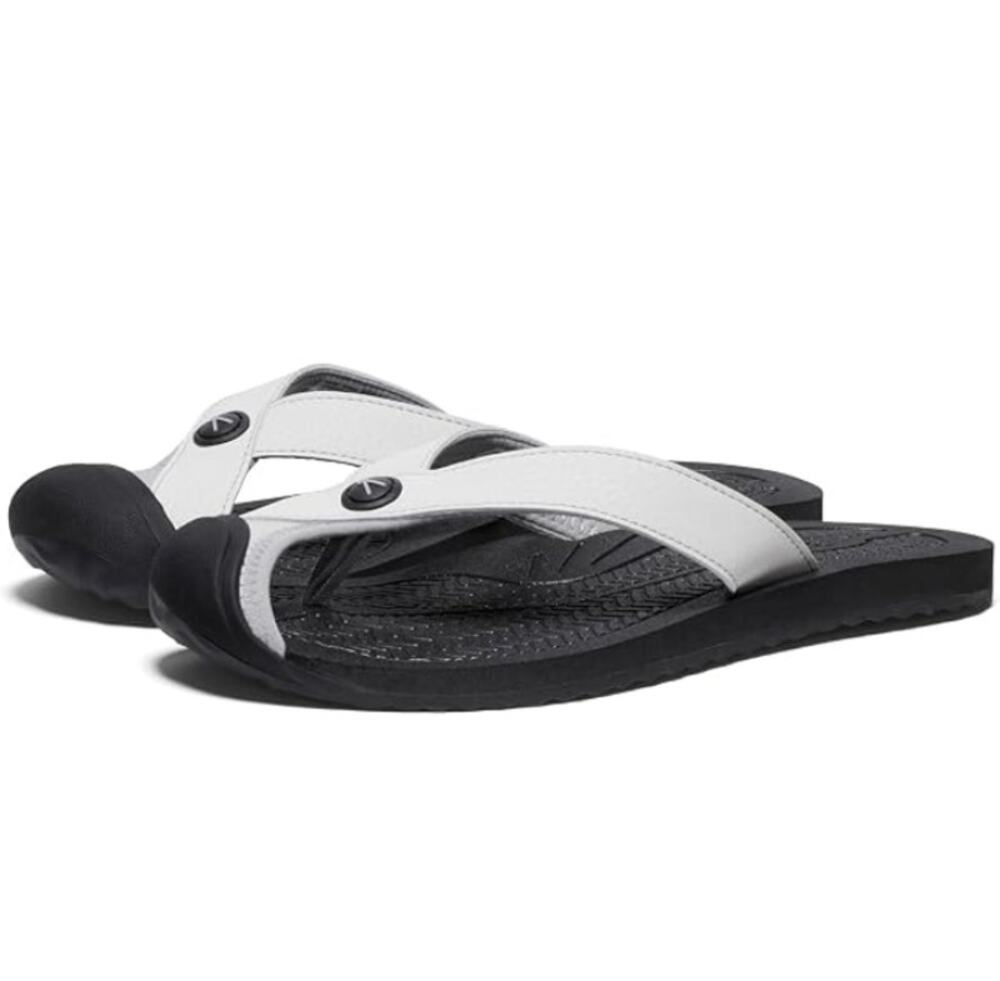 Keen Women's Vapor Black Barbados TG Flip-Flop Sandals Size 8